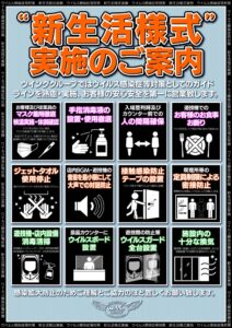 新生活様式実施のご案内縦